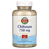 Хитозан Chitosan 750мг - 120 вег.капсул