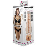 Мастурбатор-вагіна з кібершкіри, в колбі, Fleshlight Maitland Ward Pussy kitty.in.ua, фото 10