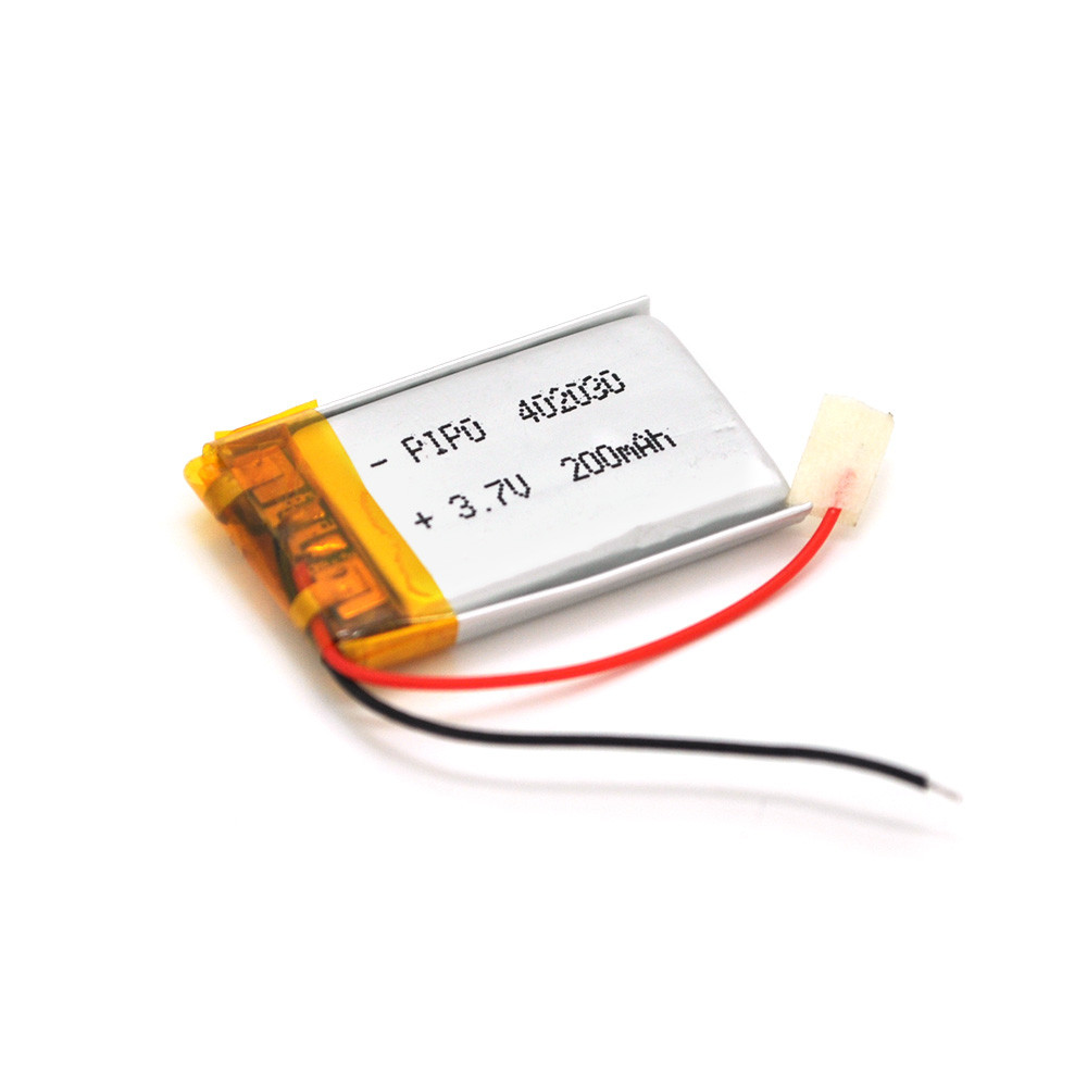 Літій-полімерний акумулятор 4*20*30mm (Li-ion 3.7В 200мА·год)