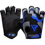 Рукавички для фітнесу RDX F6 Sumblimation Blue S, фото 6