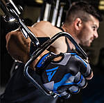 Рукавички для фітнесу RDX F6 Sumblimation Blue S, фото 8