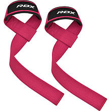 Лямки для тяги RDX W1 Gym Single Strap Pink Plus