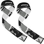 Лямки для тяги RDX W1 Gym Single Strap Camo Gray Plus, фото 2