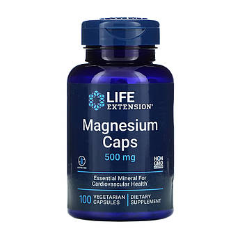 Magnesium Caps 500 mg - 100 vcaps
