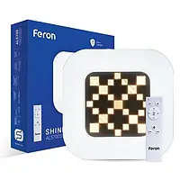 Потолочный светодиодный светильник с пультом управления LED Люстра Feron AL5700 SHINE 80W