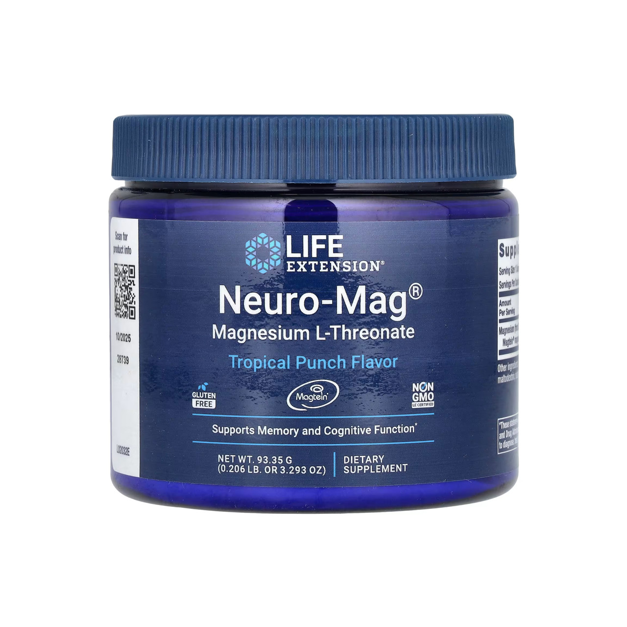 Neuro-Mag® Magnesium L-Threonate - 93.35g, фото 1