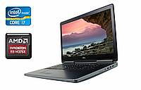 Игровой ноутбук Б-класс Dell Precision 7710/ 17.3" 1920x1080/ i7-6820HQ/ 16GB RAM/ 128GB SSD+500GB HDD/ Radeon