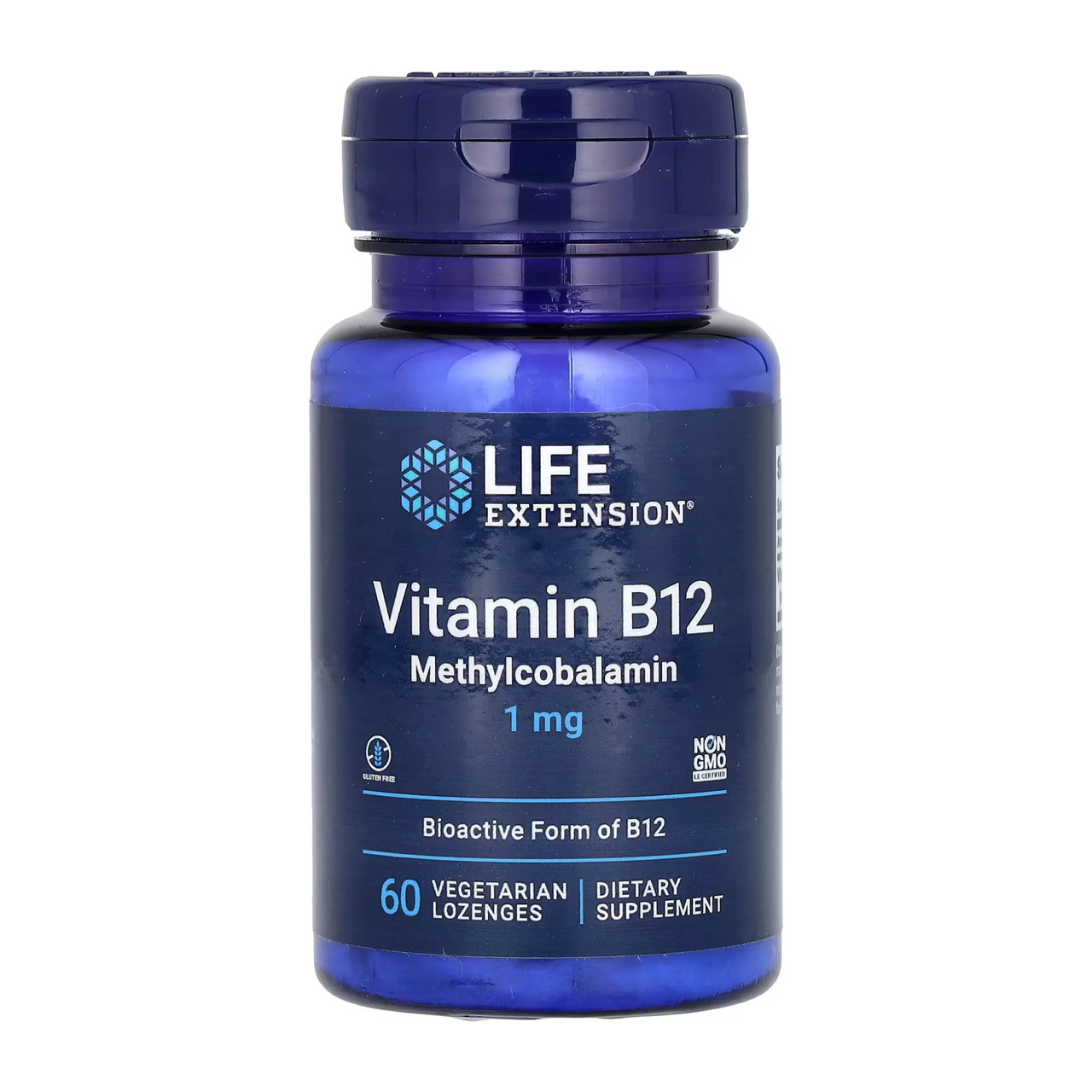 Vitamin B12 Methylcobalamin 1 mg - 60 vcaps, фото 1