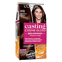 Краска для волос L'Oreal Paris Casting Creme Gloss 418 - Пралине Мокко 120 мл (3600523979684)