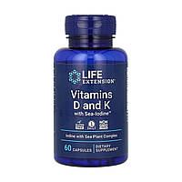 Vitamins D and K with Sea-Iodine™ - 60 caps