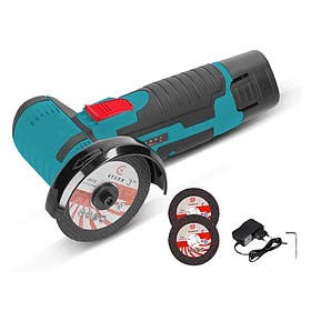 Акумуляторна міні болгарка / УШМ GWS 12V + 2 диски 76 мм + 2 акумулятори