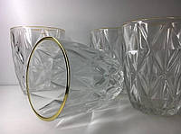 Набор стаканов низких OLens Золотой изумруд 01-055 270 мл 6 шт b