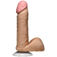 Фалоїмітатор Doc Johnson The Realistic Cock 6 inch White — ULTRASKYN, Vack-U-Lock (м'ята упаковка!)