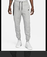 Штаны спортивные Nike Tech Fleece хлопок Серые S, M, L 3108