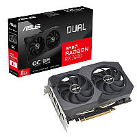 Видеокарта Asus Dual Radeon RX 7600 OC V2 8GB (90YV0IH2-M0NA00)