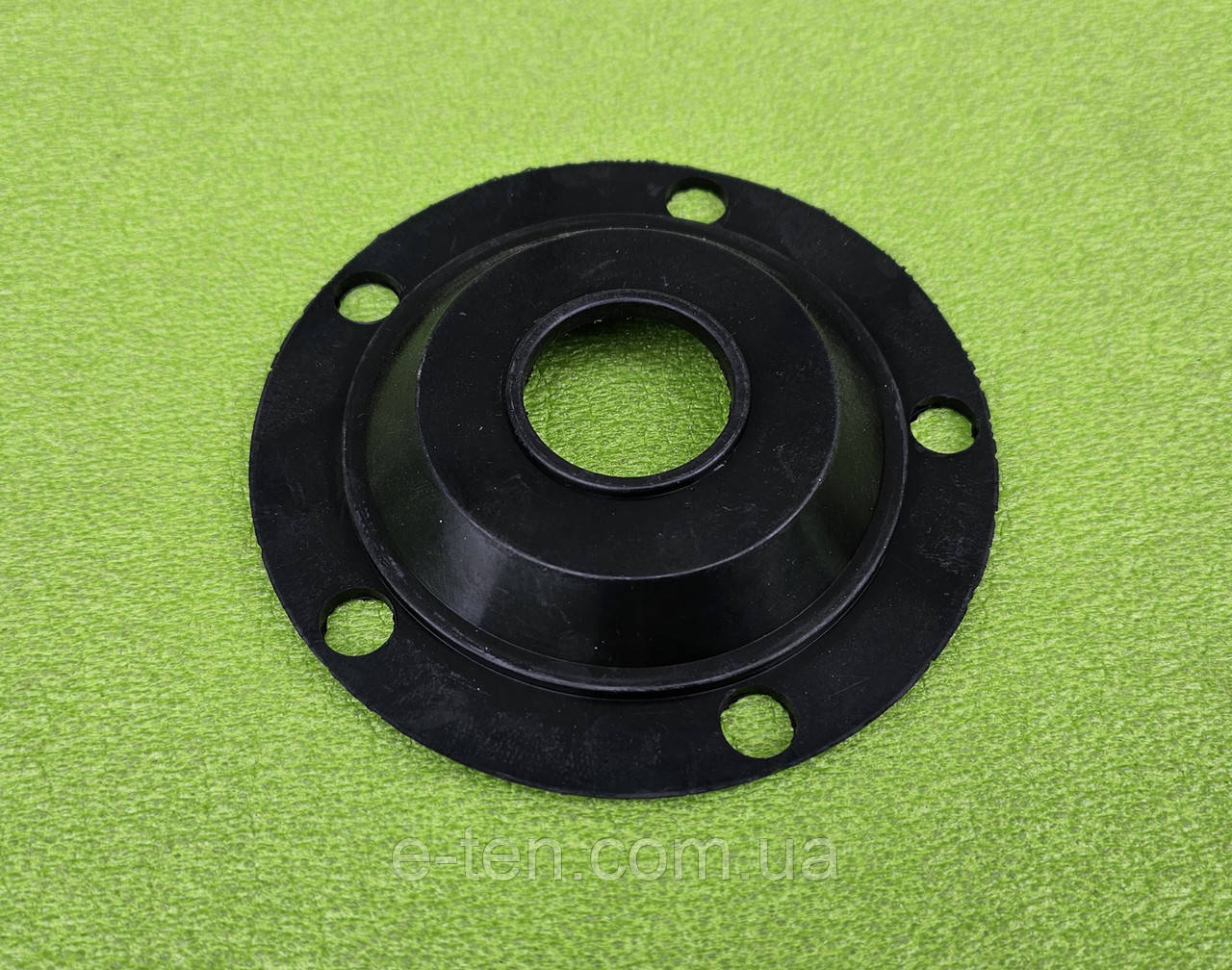 Якісний гумовий ущільнювач-прокладка бойлера Ø125мм / на 5 отворів(Ø12мм) на фланець під мокрий тен