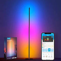 Светодиодная напольная лампа Govee RGBICW Floor Lamp Basic H6076 Современный LED торшер, 16 миллионов цветов