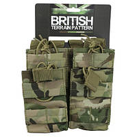 Подсумок под магазины АК KOMBAT UK Double DUO Mag Pouch MultiCam