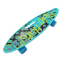 Скейт з прорізом для руки YST24-8Green