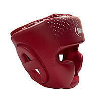 Шолом боксерський закритий HARD TOUCH PU червоний XL