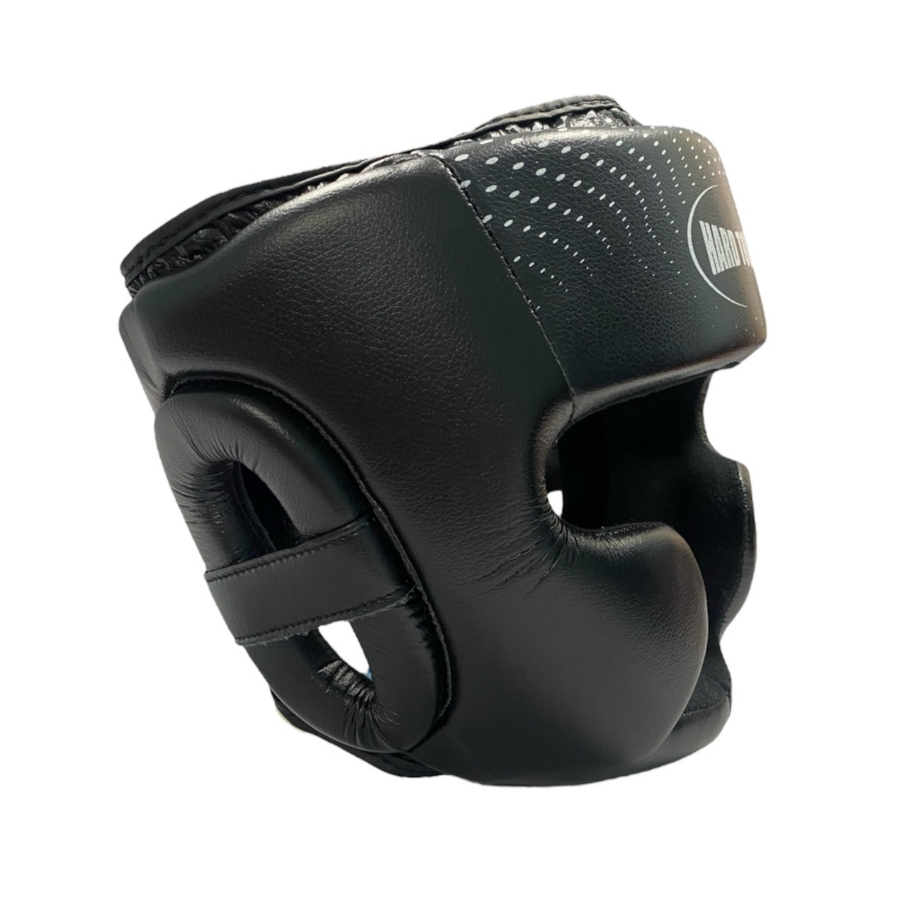 Шолом боксерський закритий HARD TOUCH PU чорний XL