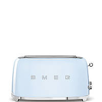 Smeg TSF02PBEU - серія 50'S RETRO STYLE - Тостер електричний на 4 тости (2х4), колір пастельно-блакитний