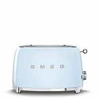 Smeg TSF01PBEU - серія 50'S RETRO STYLE - Тостер електричний на 2 тости, колір пастельно-блакитний