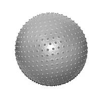 Мяч для фитнеса с массажными шипами SNS 75 см серебро