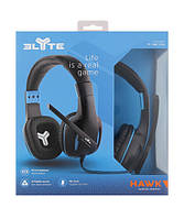 Наушники закрытые Elyte Gaming Hawk Headset Double Jack Audio T'nB 17315 e
