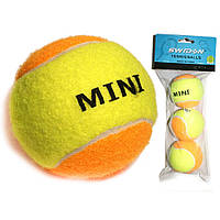 Мячи для тенниса SWIDON 3 штуки в упаковке mini-3