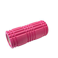 Масажний валик SNS 33 см рожевий EVASX3-33-rose red