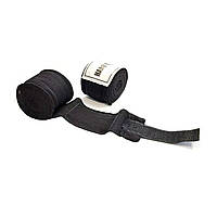 Бинти боксерські нейлон HARD TOUCH 4 м чорні