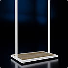 Стійка "1 вішалка" 1700х600х400мм. Рейл для одягу до магазину чи будинку, торгове обладнання – вішало лофт, фото 4