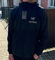 Ветровка Arcteryx Gore-Tex топовая черная куртка кор текс