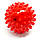 М'яч масажний «Голочки» S45-К червоний, фото 2