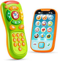 Детский игрушечный музыкальный телефон Joyin My Remote & Phone 12394-EU на английском языке