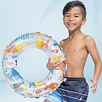 Надувной круг для детей  Intex 59230 Круг для плавания 51 см  3-6 лет