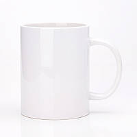 Чашка для сублімації біла велика (BIG) 425 мл (прямая)