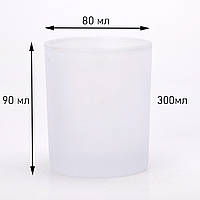 Стакан для сублімації скло 300 мл whiskey