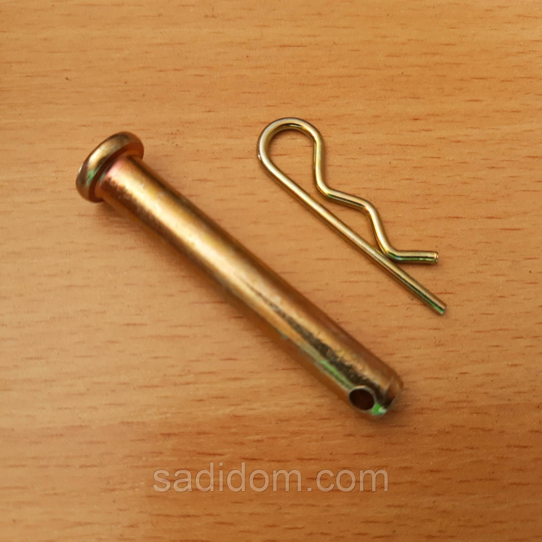 Палец стопорный 8*52 мм со шплинтом для мотоблока TATA. Кентавр, ДТЗ ...