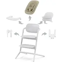 Cybex - Стілець для годування 4 в 1 Lemo All White