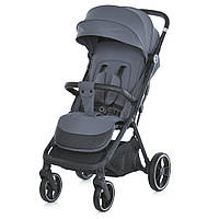 Коляска дитяча ME 1127-S BEYA Midnight Gray (1шт) прогулянкова, до 22 кг, PU колеса 17,5 / 22,5 см, чохол,