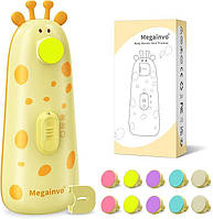 Детский триммер для ногтей Megainvo Baby Electric Nail Trimmer MG036 Электрическая детская пилочка для ногтей