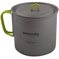 Котелок для туризма титановый ультралегкий Pinguin Mug Titan 1100 мл