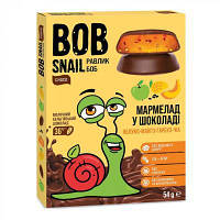 Мармелад Bob Snail Яблоко Манго Тыква Чиа в молочном шоколаде 54 г (4820219341116) ASN
