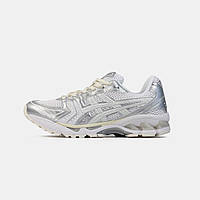 Кроссовки Asics Gel-Kayano 14 White Silver унисекс мужские и женские 36-45 асикс гель каяно 14