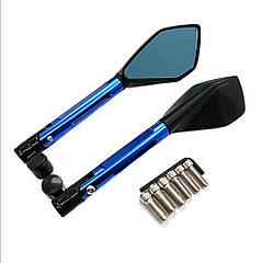 Дзеркала для мотоцикла Rizoma Сині