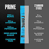 Порошок для напою з електролітами Prime Hydration Sticks Blue Raspberry Electrolyte Drink Mix 16шт, фото 7