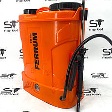 Обприскувач аккумуляторний FERRUM 12L 12Ah 12V (Кислотна батарея), фото 4