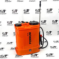 Обприскувач аккумуляторний FERRUM 12L 12Ah 12V (Кислотна батарея), фото 3
